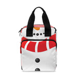 Cute Snowman Print Bible Tote Bag