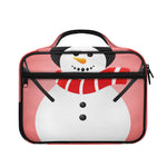 Cute Snowman Print Briefcase Bible Bag