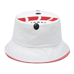 Cute Snowman Print Bucket Hat