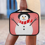 Cute Snowman Print Classic Bible Case