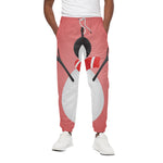 Cute Snowman Print Cotton Pants