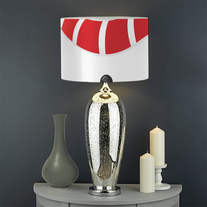 Cute Snowman Print Drum Lamp Shade