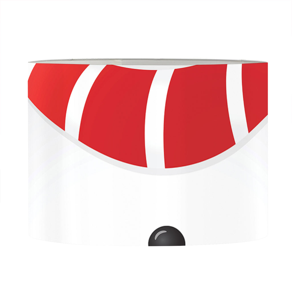 Cute Snowman Print Drum Lamp Shade