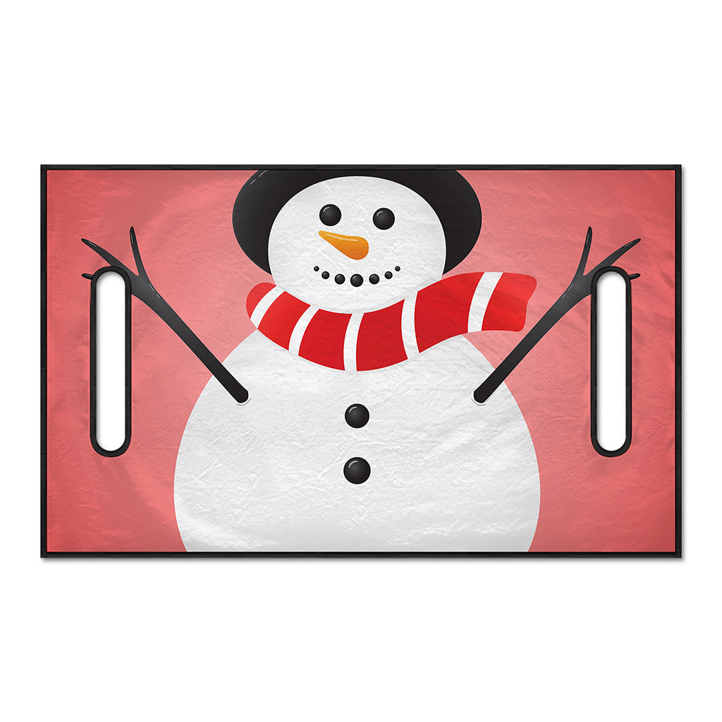 Cute Snowman Print Golf Cart Seat Cover