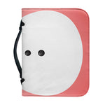 Cute Snowman Print Leather Bible Cover