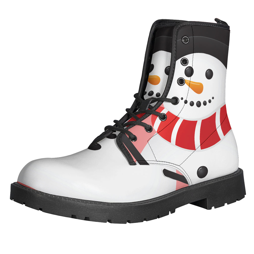 Cute Snowman Print Backpack