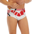 Cute Snowman Print Men's Briefs