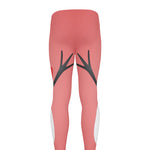 Cute Snowman Print Men's leggings