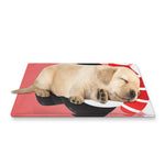 Cute Snowman Print Pet Cooling Mat Cover