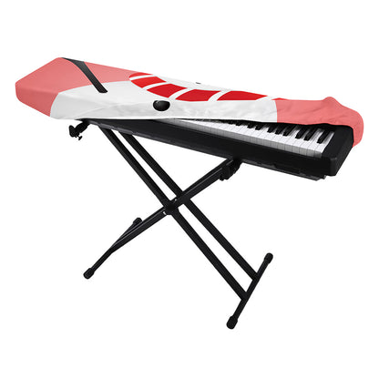 Cute Snowman Print Piano Keyboard Cover