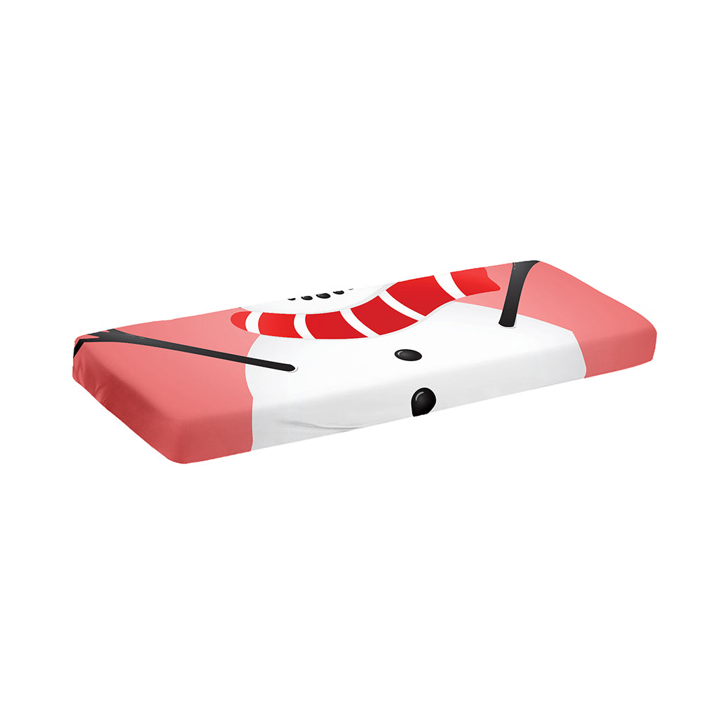 Cute Snowman Print Piano Keyboard Cover