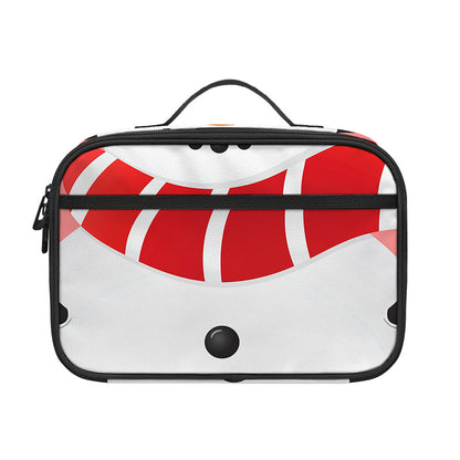 Cute Snowman Print Portable Lunch Bag