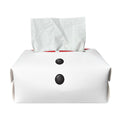 Cute Snowman Print Rectangle Tissue Box Cover