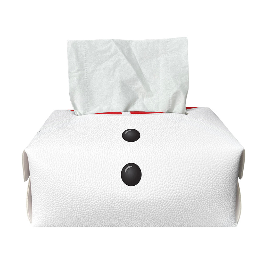 Cute Snowman Print Rectangle Tissue Box Cover