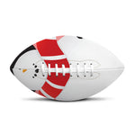 Cute Snowman Print Rugby Ball