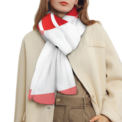 Cute Snowman Print Scarf