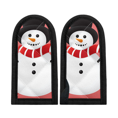 Cute Snowman Print Skillet Handle Cover