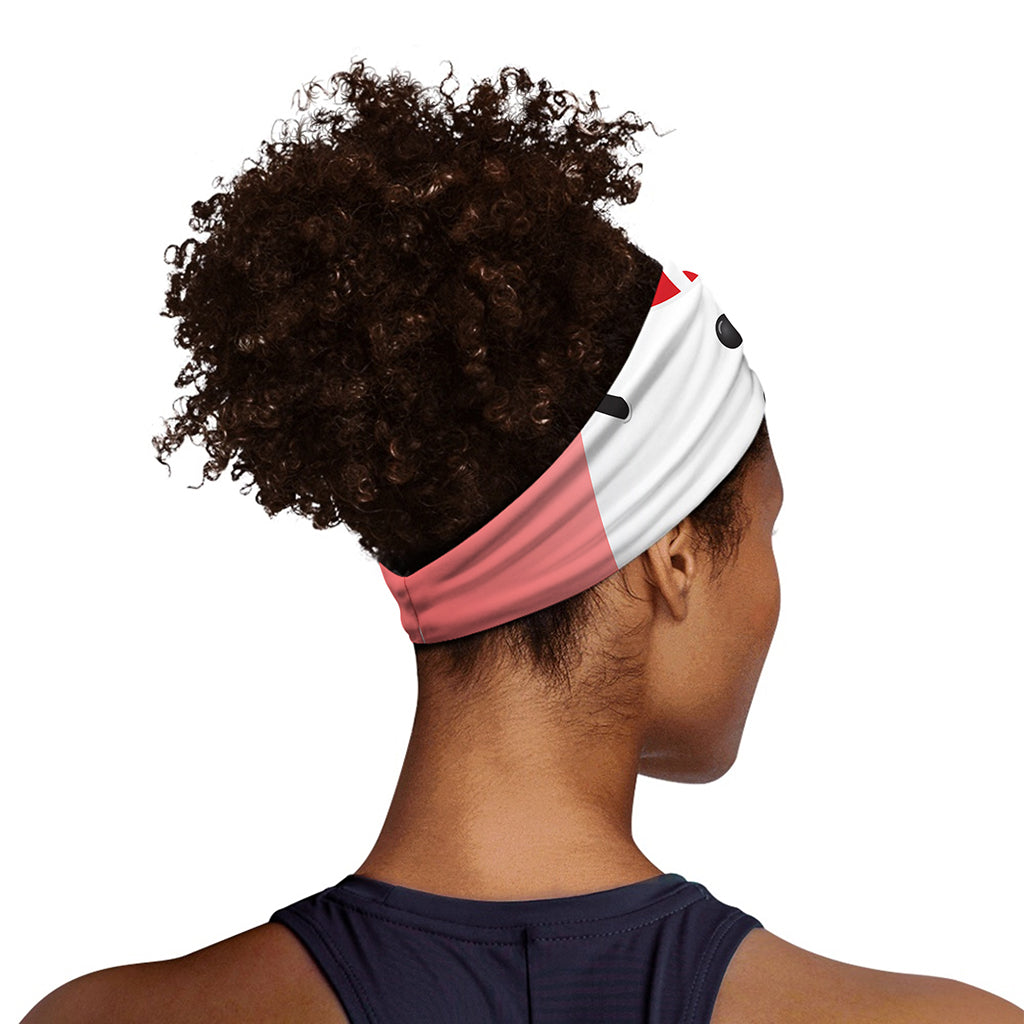 Cute Snowman Print Sports Headband