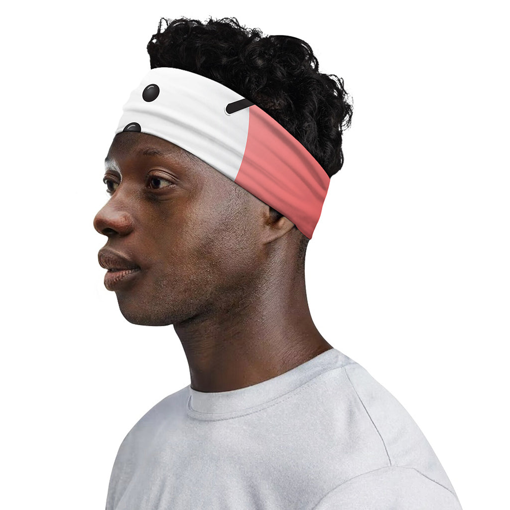 Cute Snowman Print Sports Headband