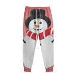 Cute Snowman Print Sweatpants