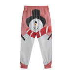Cute Snowman Print Sweatpants