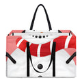 Cute Snowman Print Utility Tote Bag