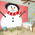 Cute Snowman Print Wall Sticker