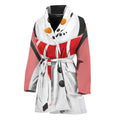 Cute Snowman Print Women's Bathrobe