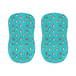 Cute Snowy Penguin Pattern Print Bar Stool Covers