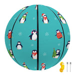 Cute Snowy Penguin Pattern Print Basketball