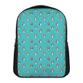 Cute Snowy Penguin Pattern Print Casual Backpack