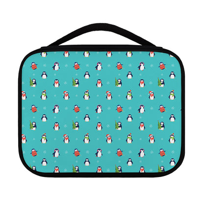 Cute Snowy Penguin Pattern Print Classic Bible Case