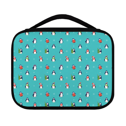 Cute Snowy Penguin Pattern Print Classic Bible Case