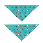 Cute Snowy Penguin Pattern Print Dog Bandana