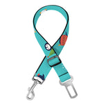 Cute Snowy Penguin Pattern Print Dog Seat Belt