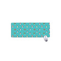 Cute Snowy Penguin Pattern Print Extended Mouse Pad