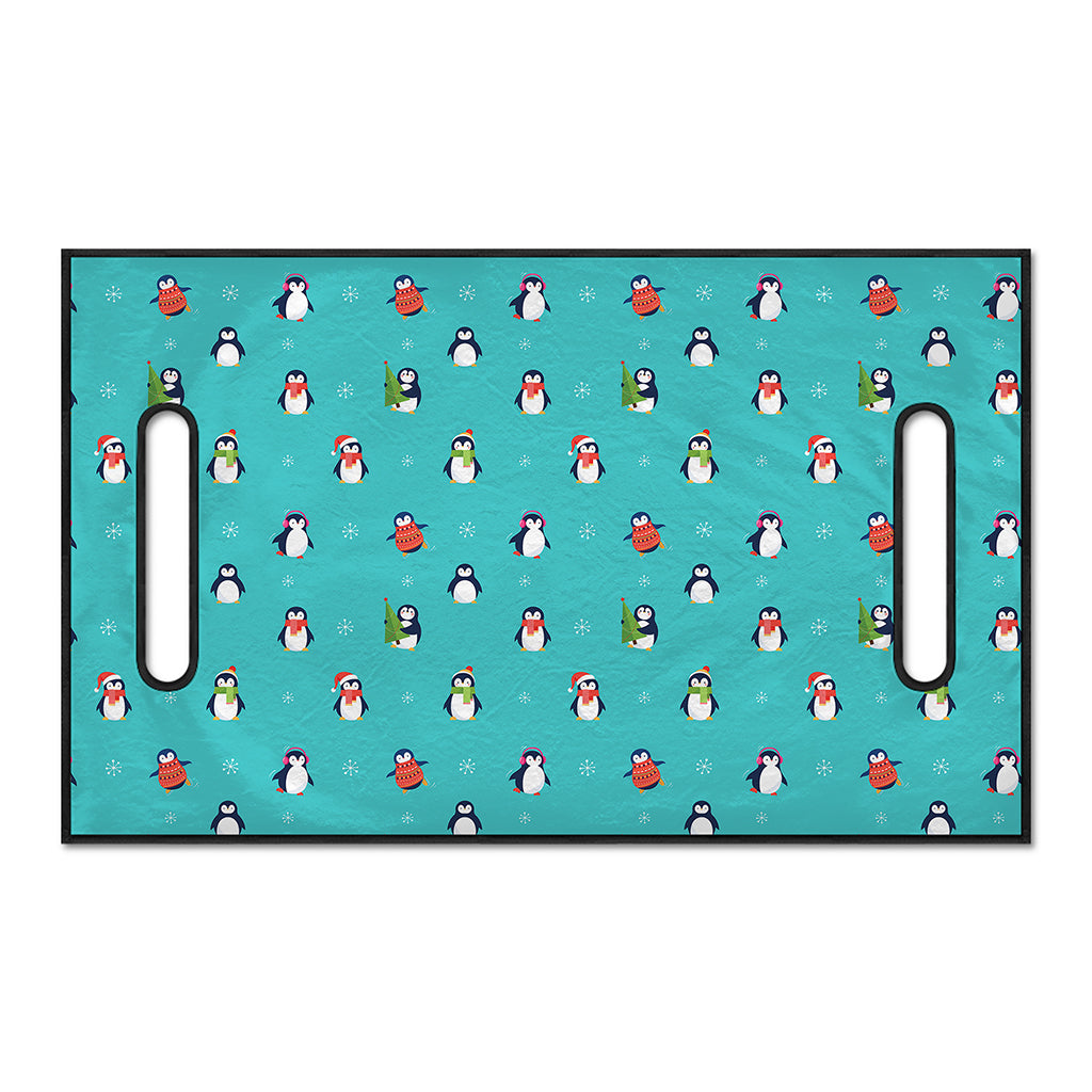 Cute Snowy Penguin Pattern Print Golf Cart Seat Cover