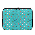 Cute Snowy Penguin Pattern Print Laptop Sleeve
