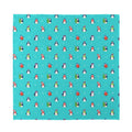 Cute Snowy Penguin Pattern Print Silk Bandana