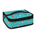 Cute Snowy Penguin Pattern Print Small Lunch Bag