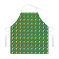 Cute St. Patrick's Day Pattern Print Adjustable Apron