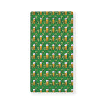 Cute St. Patrick's Day Pattern Print Baby Crib Sheet