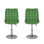 Cute St. Patrick's Day Pattern Print Bar Stool Covers