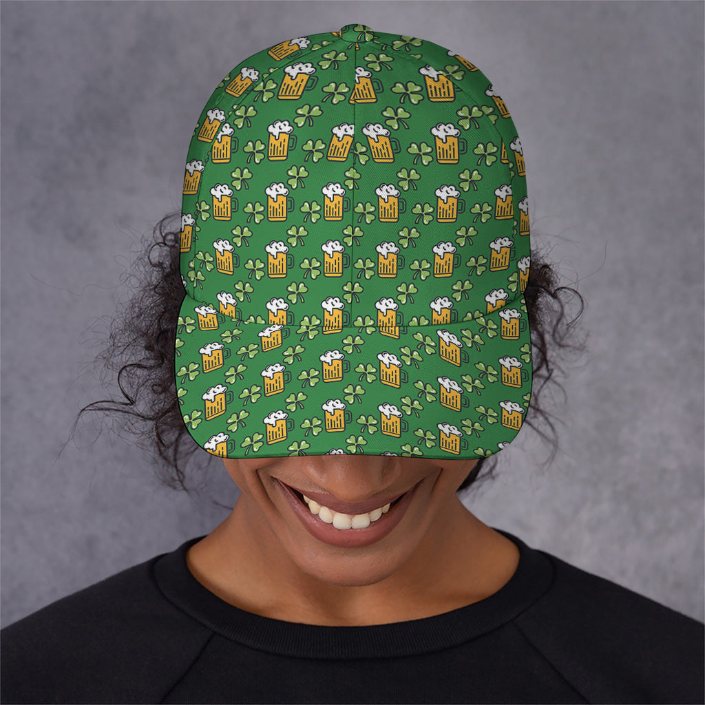 Cute St. Patrick's Day Pattern Print Baseball Cap