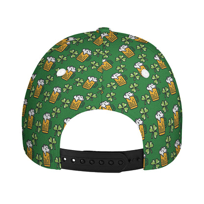 Cute St. Patrick's Day Pattern Print Baseball Cap