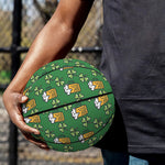 Cute St. Patrick's Day Pattern Print Basketball