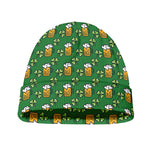 Cute St. Patrick's Day Pattern Print Beanie
