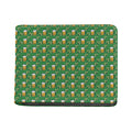 Cute St. Patrick's Day Pattern Print Bifold Wallet