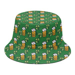 Cute St. Patrick's Day Pattern Print Bucket Hat