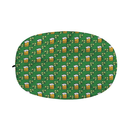 Cute St. Patrick's Day Pattern Print Car Side Mirror Covers